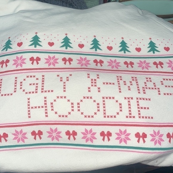 Wildfox Ugly Christmas Hoodie - EUC - Picture 5 of 9